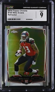 2013 Topps Chrome Mike Evans Rc Refractor - Picture 1 of 5