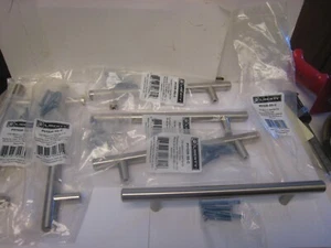 Lot of 6 Liberty P01026-SS-C 5" C-C Bar Pull 128/188mm - Stainless Steel SOLID - Picture 1 of 7
