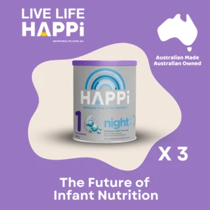 Happi Night Infant Formula Stage 1 600g x 3 - Picture 1 of 4