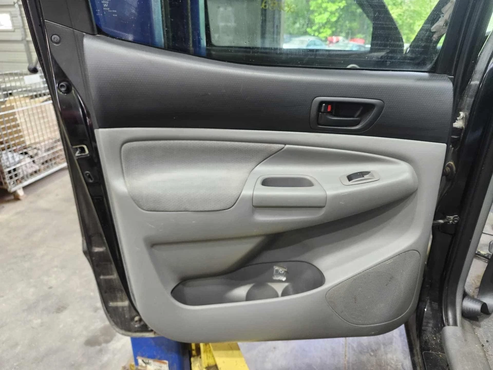 09-11 Toyota Tacoma Doble Cabina Puerta Trasera Panel Lado del Conductor Izquierdo Gris OEM Foto 1 de 1