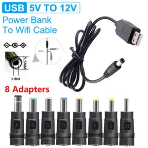USB 5V to DC 12V Step up Module Converter to DC Male w/ 8pcs Connector Plus MF - Picture 1 of 20