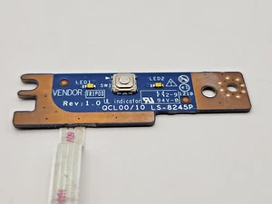 Dell Inspiron 15R 5520 Power Button Switch Board with Cable LS-8245P / A12401 - Picture 1 of 3