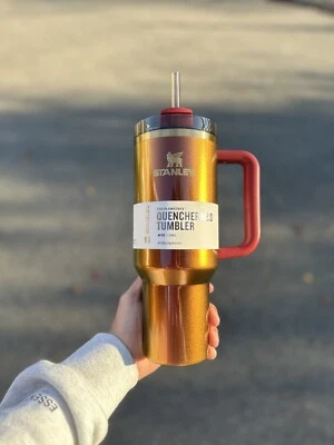 Stanley Lainey Wilson Country Gold Quencher Tumbler 40oz Brand New