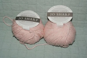 2-Jo Sharp Desert Garden Aran Cotton 247 Gelato Pink Crochet Knit Fast Shipping - Picture 1 of 4