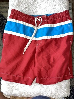 Caribbean Joe Island Supply Men’s Sz. L Swim Trunks. Nice Pair - Image 1 of 4