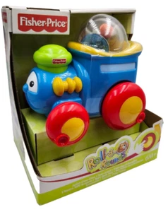 Fisher Price Roll A Rounds Train Action Choo Choo 6 Months+ Mattel 2005 NEW - Picture 1 of 5