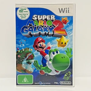 Super Mario Galaxy 2 - Nintendo Wii - (2 Disc) - Tutorial Disc - Manual Included - Picture 1 of 3