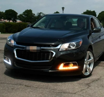 DRL LED Daytime Running Light W/Turn Sigal Fit For Chevrolet Malibu 2013-2014 Foto 1 de 4