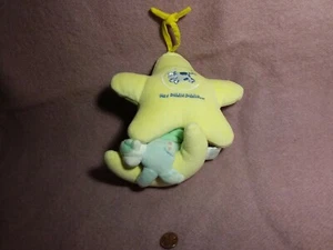 9" Carters Prestige HEY DIDDLE DIDDLE STAR COW CRIB PULL plush stuffed baby toy - Picture 1 of 5