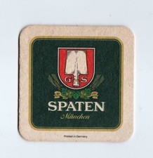 SPATEN BEER sottobicchiere 9 X 9 cm sotto boccale