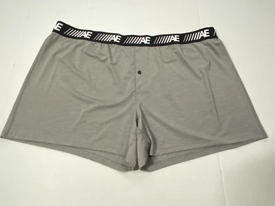 Calzoncillo boxer American Eagle Outfitters mezcla de microfibra malla - 3XL - gris Foto 1 de 2