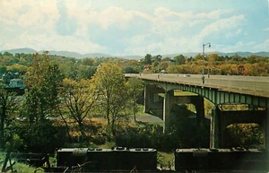 Postal Wasena Bridge Roanoke VA sin usar - Imagen 1 de 2