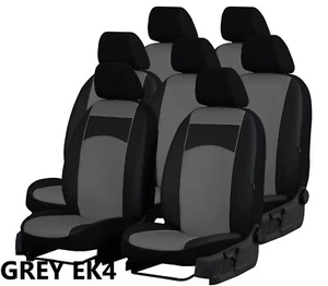 VW CADDY MAXI 7 SEATS 2015 - 2019 ARTIFICIAL LEATHER TAILORED SEAT COVERS - Picture 1 of 19