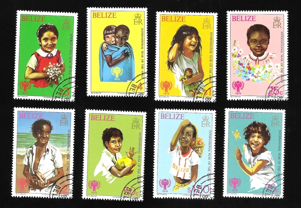 伯利兹邮票套装#D72 1982年儿童年 — 第 1/1 张图片