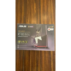 ASUS RT-BE86U WiFi 7 Routeur Extensible Double Bande 2,6 GHz Quad-Core CPU - Photo 1/15