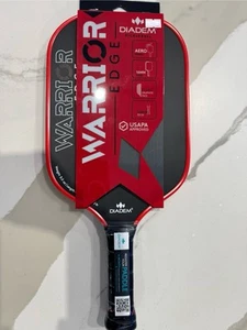 Diadem Warrior Edge Red Pickleball Paddle Weight 8oz Width 7.5 In New In Package - Picture 1 of 4