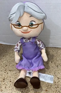 Rara bambola peluche Disney Store Pixar "UP" Ellie Fredricksen 14" imbottita leggi - Foto 1 di 6