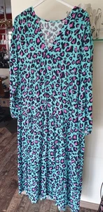 kleid 38 40 Bohostyle Türkis - Bild 1 von 6