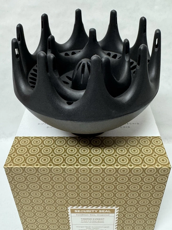 Difusor de cabello natural rizado orquídea negra xtava caja abierta suministros de belleza cosmetólogo Foto 1 de 4