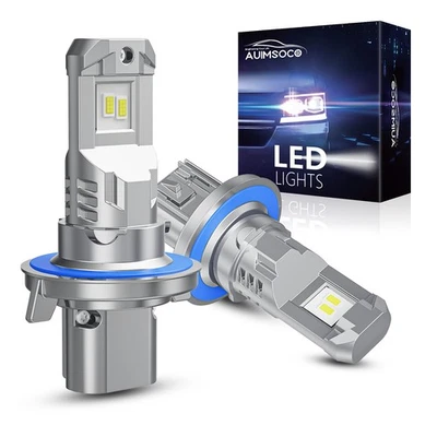 2x LED Headlight High Lo Beam Bulbs Kit For Ford Mustang 2005-2012 CANBUS 10000K - Image 1 of 4