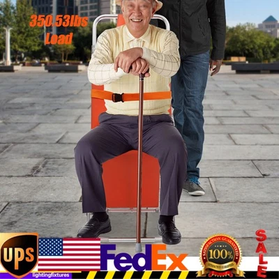 Folding Stair Chair Stair Stretcher Chair -Two Wheeled Elderly Stair Chairs - Image 1 of 4