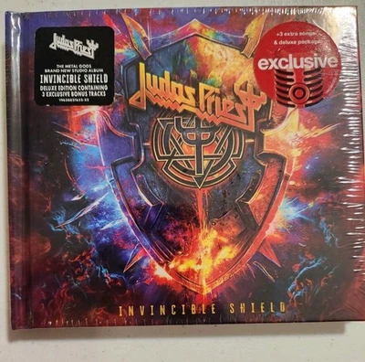 Judas Priest Invincible Shield (CD, 2024) DIGIPAK - Image 1 of 3