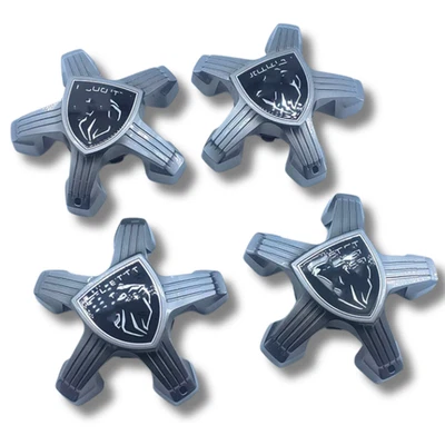 Peugeot 3008 Capuchon Central de Jante Moyeu Set 4 Gris Capuchons 98366785XK Foto 1 de 4