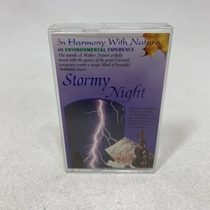 Stormy Night In Harmony With Nature Cassette Madacy Sleep Musik Album - Bild 1 von 2