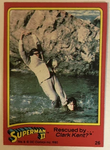 Superman II 2 Trading Card #25 Christopher Reeve Margot Kidder - Picture 1 of 2