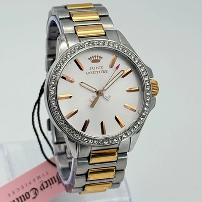 Reloj Pulsera Mujer JUICY COUTURE Dos Tonos, Acentos Cristal, JC.79.3.14.0465S Foto 1 de 4