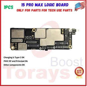 Scheda madre Apple iPhone 15 Pro Max Logic Board B*d IMEI-SOLO PER PARTI/TEST - Foto 1 di 4