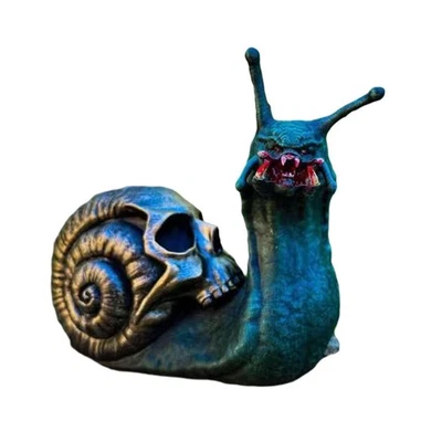 Halloween Snails Statue Animal Figurine Decorative Gift Resin Ornament for - Image 1 of 4