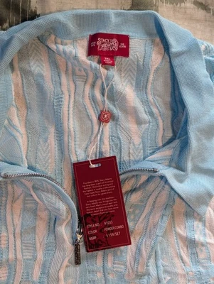 Conjunto de Pantalones Cortos Estilo Coogi Tejido 3D Estilo Vintage Stacy Adams 3XL XXXL Foto 1 de 4