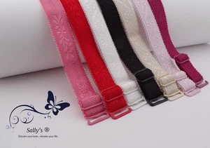 CORREAS DE SUJETADOR FLORALES - ELEGANTES, AJUSTABLES Y ECOLÓGICOS REEMPLAZOS - Imagen 1 de 23