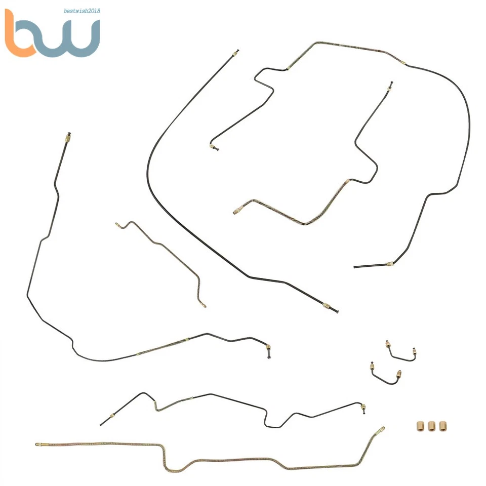 Juego de línea de freno hidráulico 919-221 para Jeep Wrangler TJ 1997-2003/2004/2005/2006 Foto 1 de 4