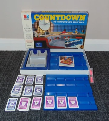 Countdown Board Game Vintage Retro 1986 100% Complete VGC Word Game - Image 1 of 4
