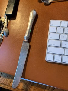 c1907 International Sterling Tafelmesser Mono B Muster Margaret - Bild 1 von 8