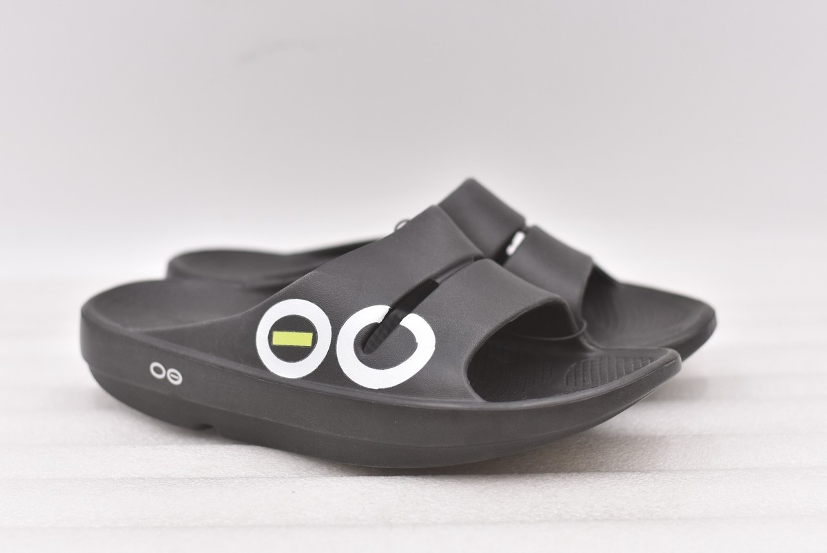 OOFOS Black Sandals for Women for sale | eBay