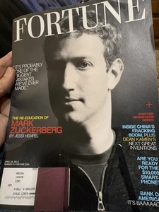 April 29, 2013 issue of Fortune Magazine Mark Zuckerberg #179. Bagged - Picture 1 of 1