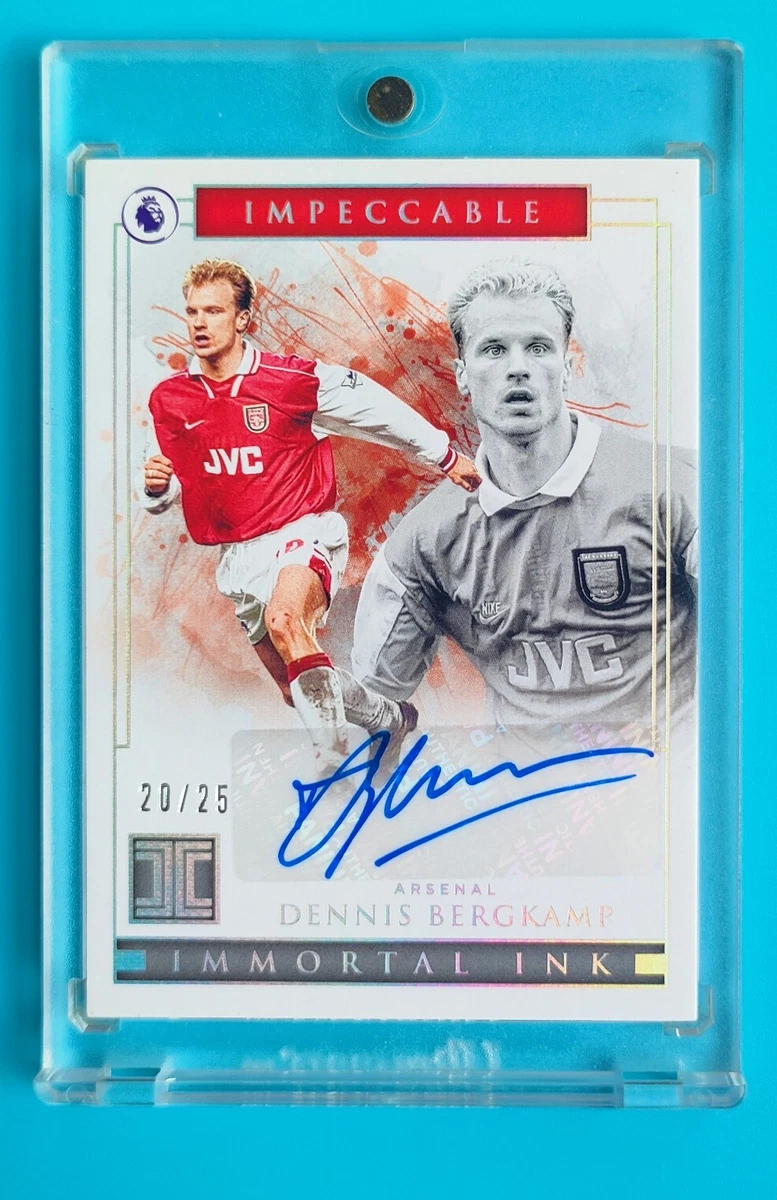Soccer Dennis Bergkamp Sports Trading Cards & Accessories for sale