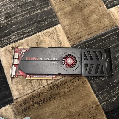 ATI FirePro V5800 1GB GDDR5 DP DVI 3D Video Graphics Card - Image 1 of 4