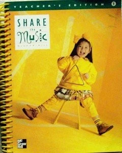 SHARE THE MUSIC TEACHER'S EDITION, GRADE 1 By Rene Boyer-white *Mint Condition* - Image 1 of 1