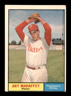 1961 Topps #433 Art Mahaffey  VG/VGEX X2987177 - Image 1 of 3