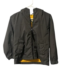 Cabelas Womens S Black Full Zip Hooded Windbreaker Rain Jacket Mesh Pockets (30) - Picture 1 of 7