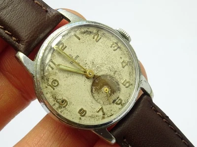 Reloj TUDOR Rolex 2033 de cuerda manual para hombre VINTAGE FUNCIONANDO VÁSTAGO ROTO Foto 1 de 4