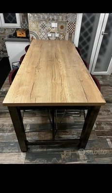 Tavolo Ferro e Legno - Immagine 1 di 4