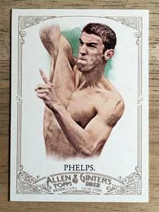 Michael Phelps Topps Allen and Ginter #129 2012 - Imagen 1 de 2