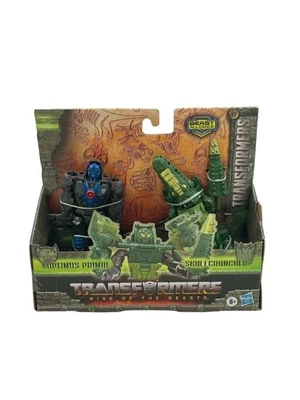 Figurines Transformers Rise of the Beasts Optimus Primal et Skullcruncher Hasbro - Photo 1/4