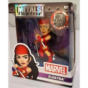 Electra Metals Druckguss Marvel M351 Gewölbte Jada Spielzeug Figur Sammlerstück  - Bild 1 von 3