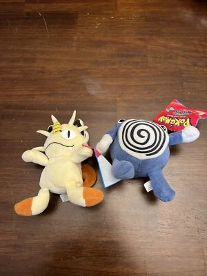 "Juguete de peluche Pokemon Two 1999 vintage de 5"" - Hasbro con etiqueta - nuevo con etiquetas" Foto 1 de 4